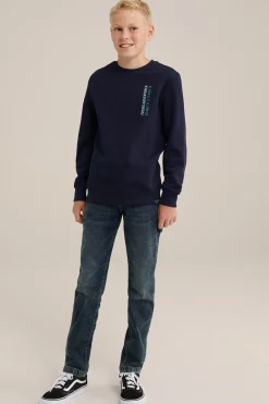 Jongens sweater met opdruk