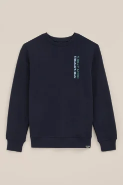 Jongens sweater met opdruk