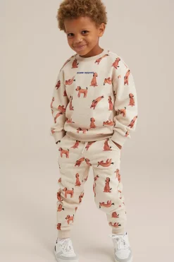 Jongens sweater met opdruk
