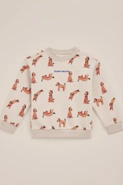 Jongens sweater met opdruk