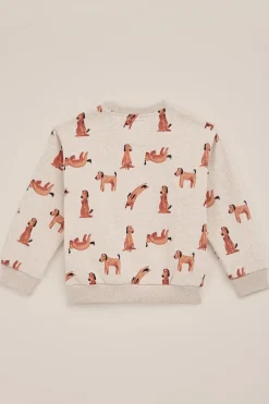 Jongens sweater met opdruk