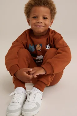 Jongens sweater met opdruk