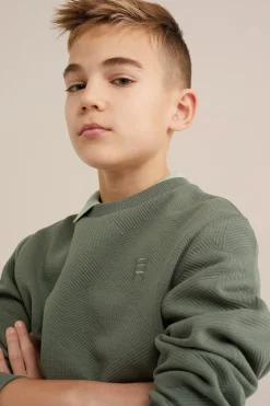 Jongens sweater met structuur