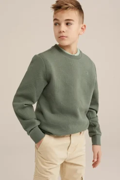 Jongens sweater met structuur