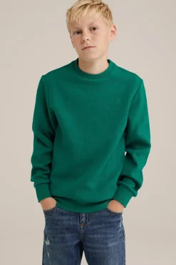 Jongens sweater met structuur
