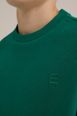 Jongens sweater met structuur