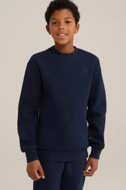 Jongens sweater met structuur