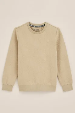 Jongens sweater met structuur