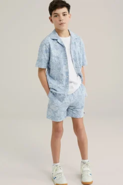 Jongens sweatshort met dessin