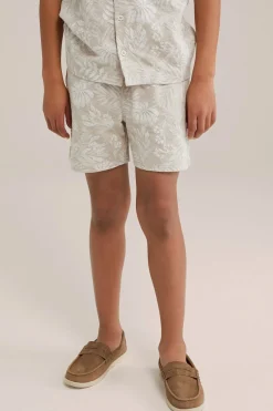 Jongens sweatshort met dessin