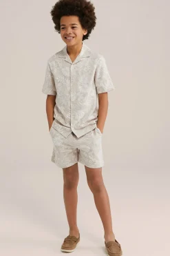 Jongens sweatshort met dessin