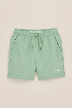 Jongens sweatshort met jacquard-dessin