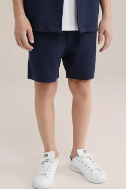 Jongens sweatshort met structuur