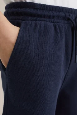 Jongens sweatshort met structuur
