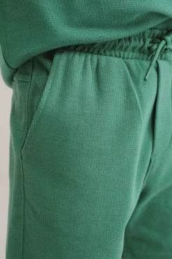 Jongens sweatshort met structuur
