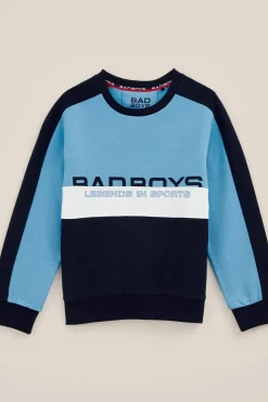 Jongens trui met colourblock
