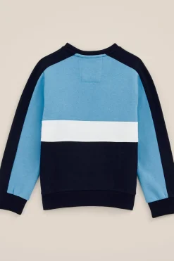 Jongens trui met colourblock