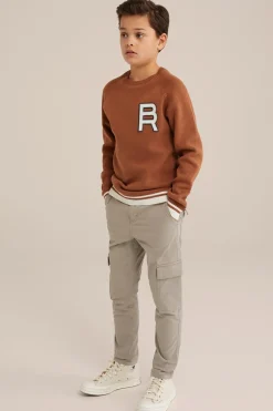 Jongens trui met embroidery logo