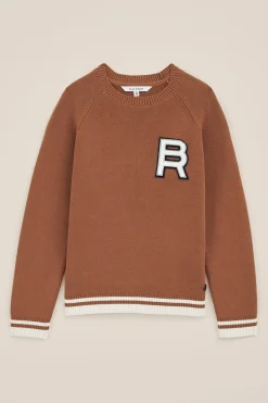 Jongens trui met embroidery logo