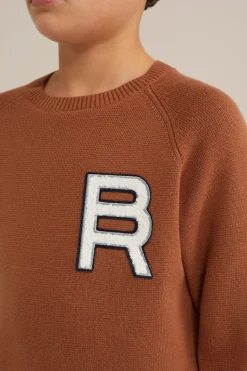Jongens trui met embroidery logo