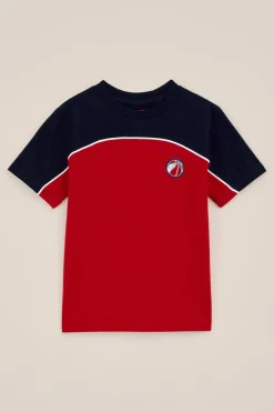 Jongens T-shirt met colourblock