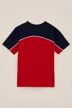 Jongens T-shirt met colourblock