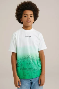 Jongens T-shirt met dessin