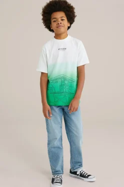 Jongens T-shirt met dessin
