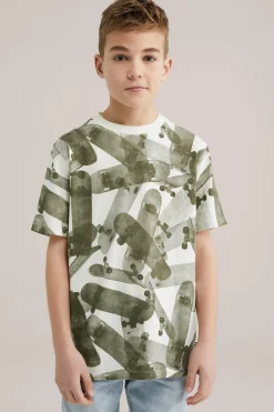 Jongens T-shirt met dessin