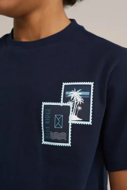 Jongens T-shirt met dessin