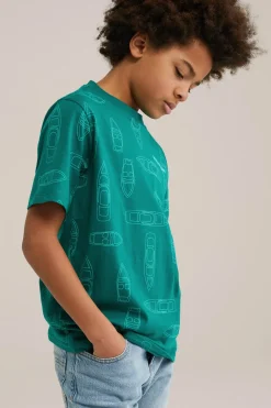 Jongens T-shirt met dessin