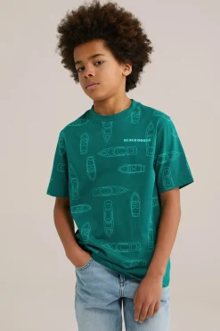 Jongens T-shirt met dessin