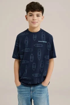 Jongens T-shirt met dessin
