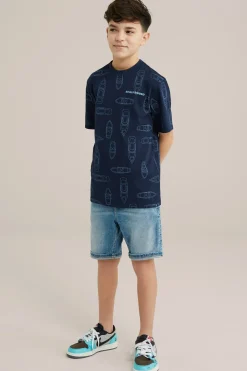 Jongens T-shirt met dessin