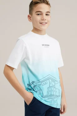 Jongens T-shirt met dessin