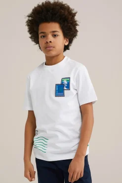 Jongens T-shirt met dessin