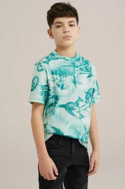 Jongens T-shirt met dessin