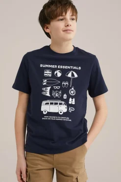 Jongens T-shirt met opdruk