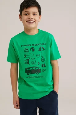 Jongens T-shirt met opdruk