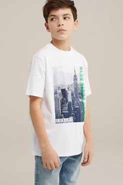 Jongens T-shirt met opdruk