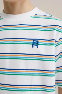 Jongens T-shirt met streepdessin