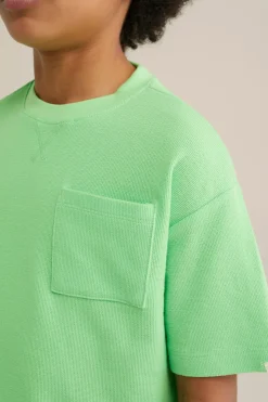 Jongens T-shirt met structuur