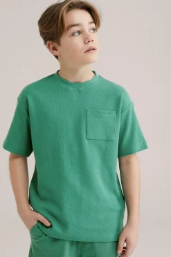 Jongens T-shirt met structuur