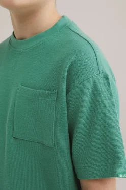 Jongens T-shirt met structuur