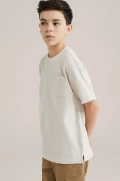 Jongens T-shirt met structuur