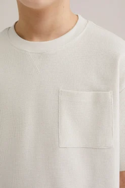 Jongens T-shirt met structuur