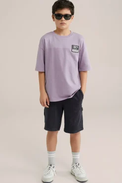 Jongens T-shirt met structuur