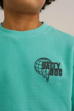 Jongens T-shirt met structuur
