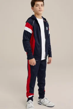 Jongens vest met capuchon