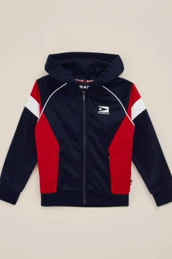 Jongens vest met capuchon